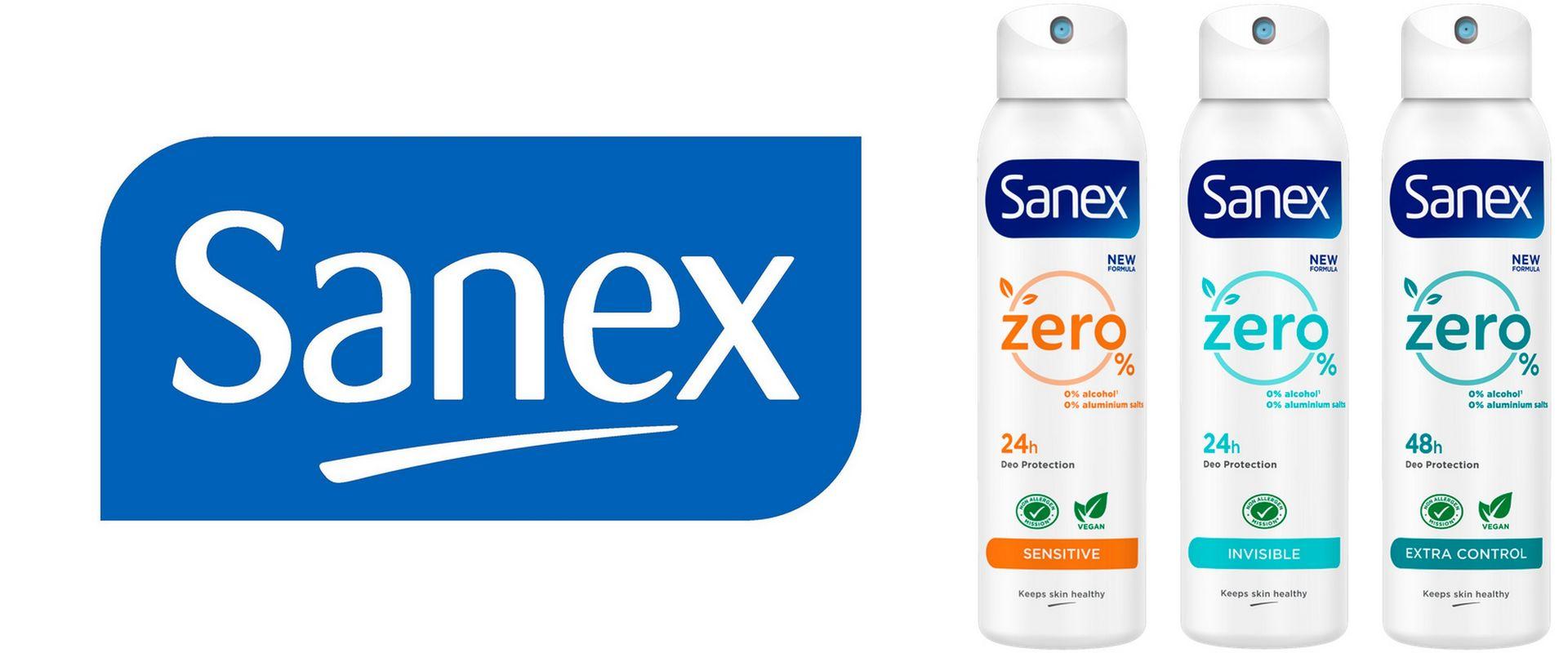 Nowe dezodoranty w sprayu Sanex Zero